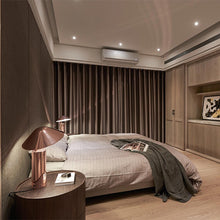 Load image into Gallery viewer, Damo Simple Table Lamp in bedroom.

