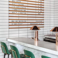 Load image into Gallery viewer, Damo Simple Table Lamp in dining room.
