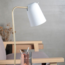 Load image into Gallery viewer, Dobi Table Lamp in living room.
