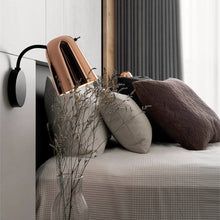 Load image into Gallery viewer, Dobi Wall Light in bedroom.
