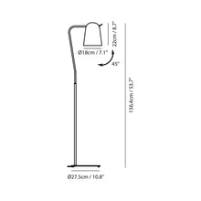 Load image into Gallery viewer, Dodo Floor Lamp - line drawing. 
