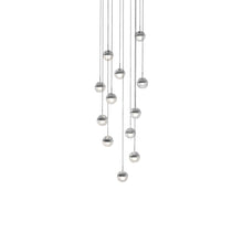 Load image into Gallery viewer, Dora LED Multi Light Pendant Light in Chrome (12-Light).

