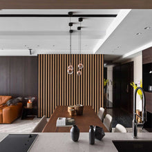 Load image into Gallery viewer, Dora LED Pendant Light in dining room.
