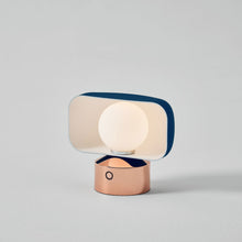 Load image into Gallery viewer, Hoodie LED Cordless Table Lamp in Detail.
