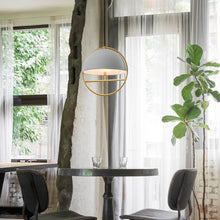 Load image into Gallery viewer, Huan LED Pendant Light in dining room.
