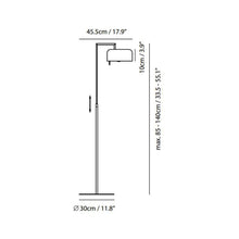 Load image into Gallery viewer, Lalu Floor Lamp - line drawing.

