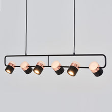 Load image into Gallery viewer, Ling LED Linear Pendant Light in Detail.
