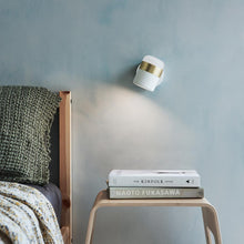 Load image into Gallery viewer, Ling LED Wall Light in bedroom.
