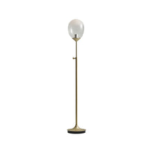 Load image into Gallery viewer, Mist LED Floor Lamp in Champagne Gold.
