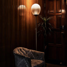 Load image into Gallery viewer, Mist LED Floor Lamp in living room.
