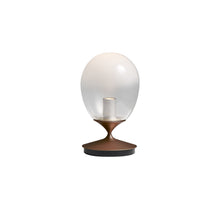 Load image into Gallery viewer, Mist LED Table Lamp in Pearl Cocoa (Small).
