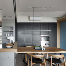 Load image into Gallery viewer, Mumu LED Pendant Light in dining room.
