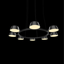 Load image into Gallery viewer, OLO LED Ring Pendant Light in Detail.

