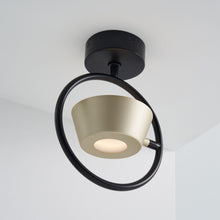 Load image into Gallery viewer, OLO Ring LED Ceiling/Wall Light in Detail.
