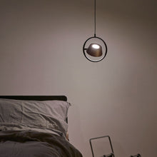 Load image into Gallery viewer, OLO Ring LED Pendant Light in bedroom.
