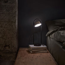 Load image into Gallery viewer, OLO Ring LED Table Lamp in bedroom.
