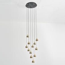 Load image into Gallery viewer, Paopao LED Multi Light Pendant Light in Champagne Gold (Without Ring).
