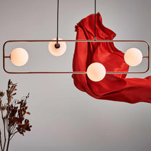 Load image into Gallery viewer, Sircle LED Linear Pendant Light in Detail.
