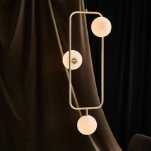 Load image into Gallery viewer, Sircle LED Vertical Pendant Light in Detail.
