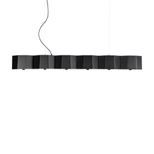 Load image into Gallery viewer, Zhe Linear Pendant Light in Black (6-Light).
