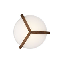 Load image into Gallery viewer, Segment LED Flush Mount Ceiling Light in Detail.
