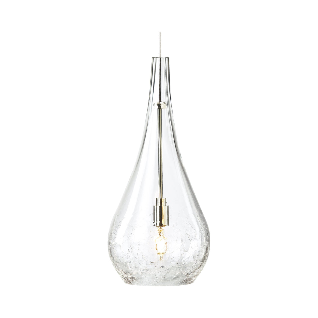 Seguro Low Voltage Pendant Light in Clear.