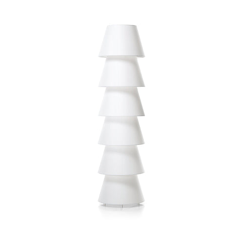 Set Up Shade Floor Lamp in White.