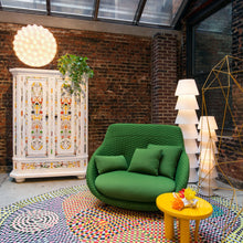 Load image into Gallery viewer, Set Up Shade Floor Lamp in living room.
