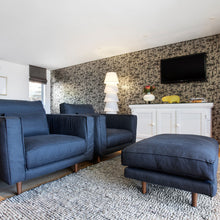 Load image into Gallery viewer, Set Up Shade Floor Lamp in living room.
