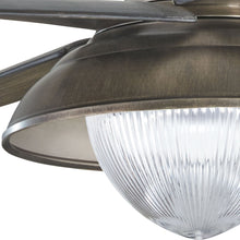 Load image into Gallery viewer, Shade LED Outdoor Ceiling Fan in Detail.
