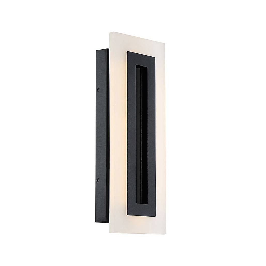 Shadow Outdoor LED Wall Light in Small.
