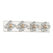Load image into Gallery viewer, Shea Bath Wall Light in Polished Nickel (4-Light).
