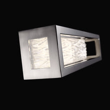 Load image into Gallery viewer, Shock Waves LED Bathroom Vanity Light in Detail.
