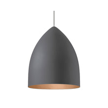 Load image into Gallery viewer, Signal Grande Pendant Light in Gray / Copper/Incandescent.
