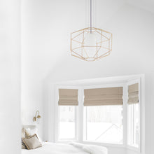 Load image into Gallery viewer, Silhouette Pendant Light in bedroom.

