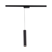 Load image into Gallery viewer, Silo 2020 LED Track Pendant Light in Black/White (H Track).
