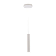 Load image into Gallery viewer, Silo LED Pendant Light in White/Black (Small).
