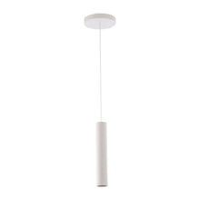 Load image into Gallery viewer, Silo LED Pendant Light in White/Gold (Small).
