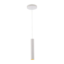 Load image into Gallery viewer, Silo LED Pendant Light in White/White (Small).
