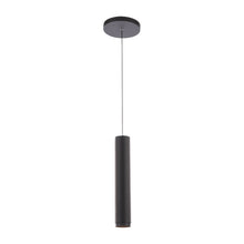 Load image into Gallery viewer, Silo LED Pendant Light in Black/Black (Large).
