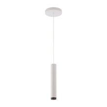 Load image into Gallery viewer, Silo LED Pendant Light in White/Black (Large).
