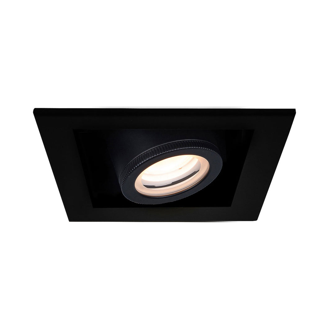 Silo Multiples 1 Light LED Recessed Trim in Black (Trim).