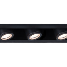 Load image into Gallery viewer, Silo Multiples 3 Light LED Recessed Trim in Detail.
