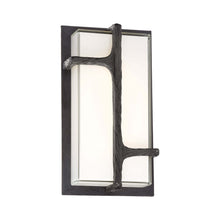 Load image into Gallery viewer, Sirato Outdoor LED Wall Light in Spanish Iron.
