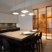 Load image into Gallery viewer, Skan LED Pendant Light in dining room.
