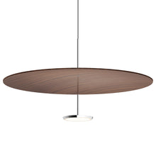 Load image into Gallery viewer, Sky Dome LED Pendant Light in Walnut (Large).
