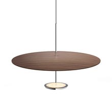 Load image into Gallery viewer, Sky Dome LED Pendant Light in Walnut (Medium).

