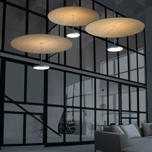 Load image into Gallery viewer, Sky Dome LED Pendant Light in living room.
