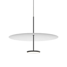 Load image into Gallery viewer, Sky Dome LED Pendant Light in Matte Black White (Medium).
