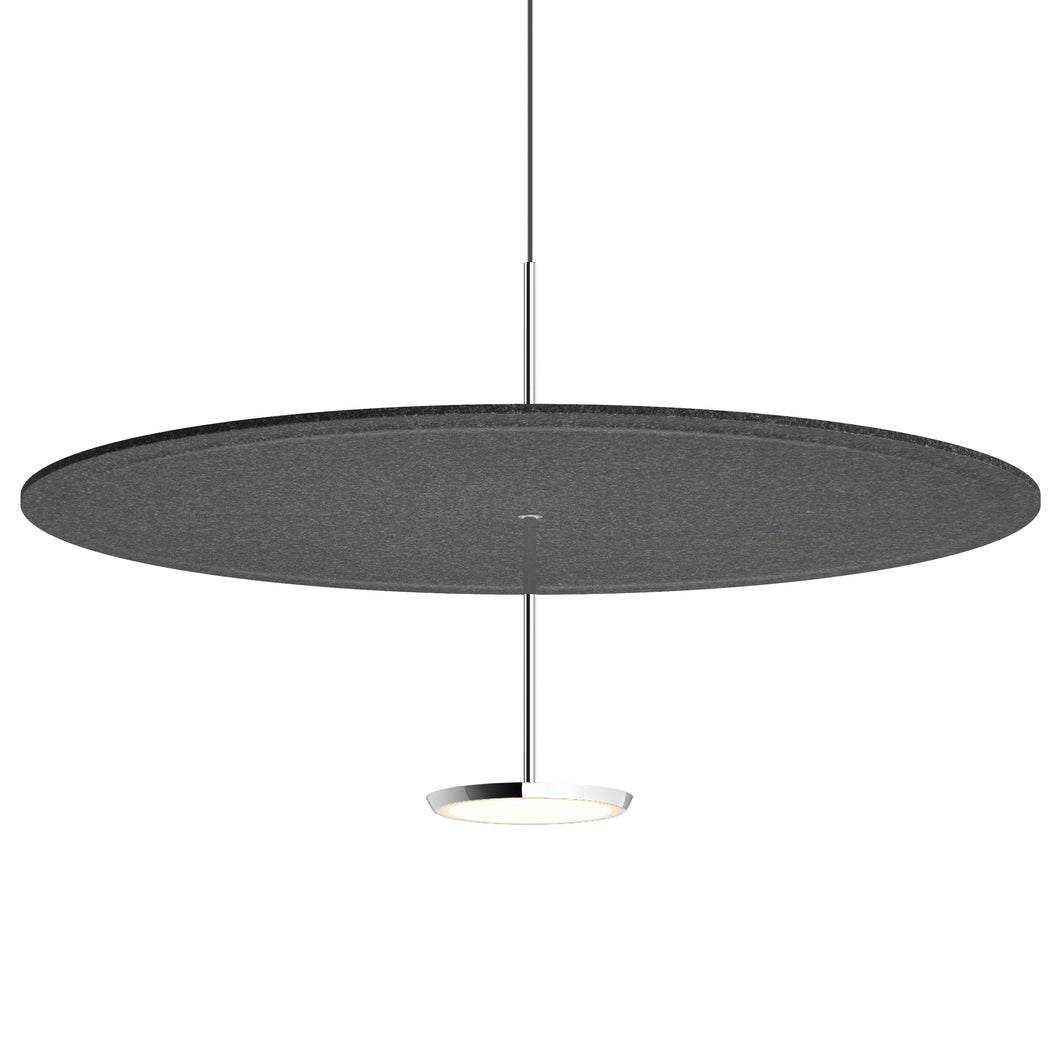Sky Sound LED Pendant Light in Graphite (Large).